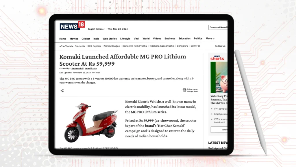 RiloxEV, Green Future, ET Auto,